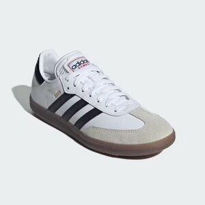 Adidas White and Black Classic Sneakers samba size 11